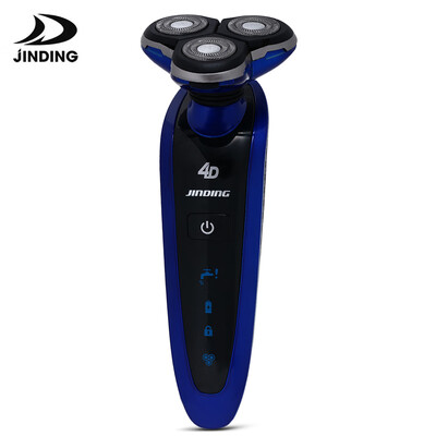 

JINDING 5380 Three Blades Electric Shaver with Folding Charging Base for Men