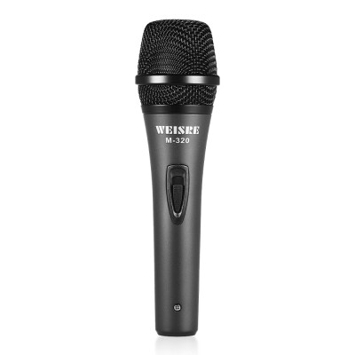 

Professional Dynamic Moving-coil Vocal Handheld Microphone Cardioid with 16ft XLR-to-14" Detachable Cable for Karaoke Stage Home