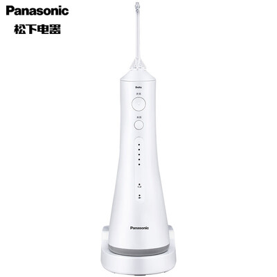 

Panasonic Red red teeth washing machine water floss non-electric toothbrush body wash 5 files adjustable water pressure small white tower EW1511