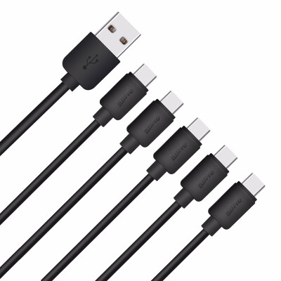 

USB Type C Cable Kiirie 5 pack 1FT 3×33FT66FT Type A to Type C Data Charging Cable for LG NexusGoogle HuaweiMacbook