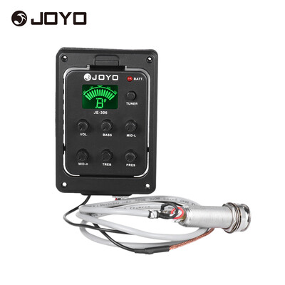 

JOYO JE-306 5-Band EQ Equalizer Acoustic Guitar Piezo Pickup Preamp Tuner System with LCD Display