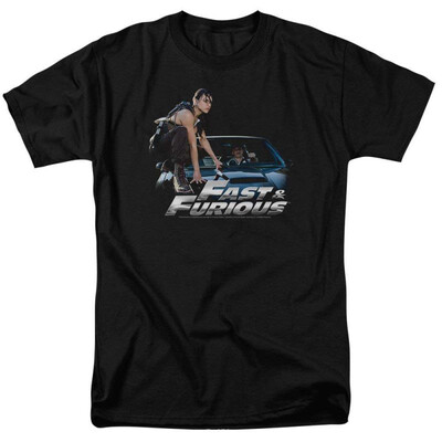 

Fast & Furious Movie Car Ride Licensed Adult T-Shirt