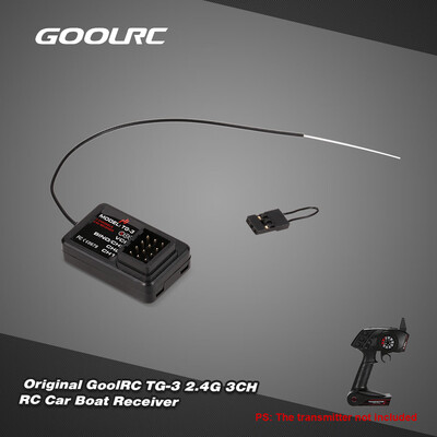 

Original GoolRC TG-3 24G 3CH RC Car Boat Receiver for GoolRC TG3 AUSTAR AX5S Transmitter