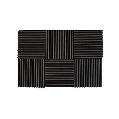 

Recording Studio Soundproof Wedge Foam Video Room Sound Noise Insulation Sponge Wall Deadening