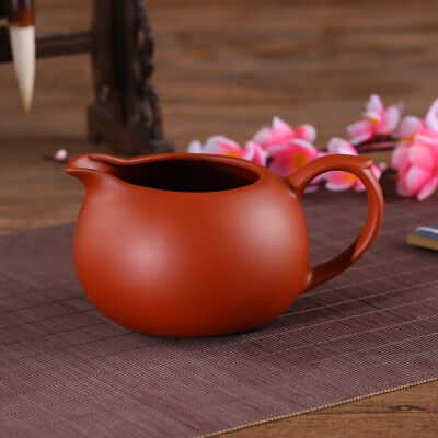 

Large Yixing Zisha Clay Brown Cha Hai Gongfu Tea Serving Pitcher Fair Cup 375ml 127oz