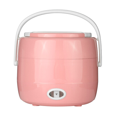 

Mini Rice Cooker Electric Meal Box Lunch Box Thermal Insulation Lunch Box Portable Electric Heating Rice Cooker with Steamer Egg C