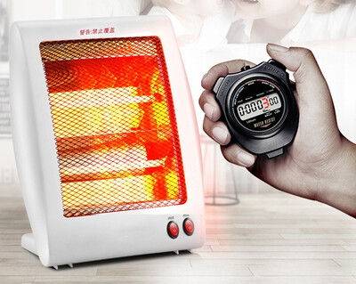 

Small solar heater Roast stove heater dark heating Office household energy saving electric heating fan