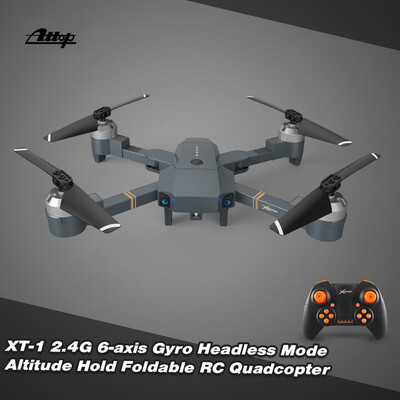 

Attop XT-1 WIFI 24G 6-axis Gyro FPV 20MP Camera 3D Flip Altitude Hold Foldable RC Quadcopter