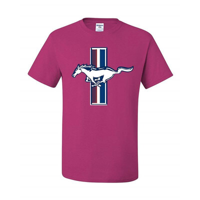 

Ford Mustang Shirt Officially Licensed Logo Mens Tshirt Womens T-Shirt Performance Tee