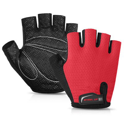 

1 Pair Bike Gloves Half Finger Anti-skid Gloves Bicycle Cycling Riding Motorcycle Sports Mitt Fingerless Gloves