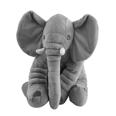 

Appease Elephant Pillow Infant Playmate Calm Doll Soft Stuffed Elephant Plush Toy Baby Sleep Toy