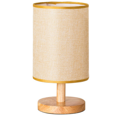 

Table Lamp Wood Modern Simple Style Home Beautiful Desk Light QH04