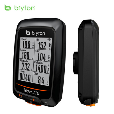 

Bryton GPS Cycling Computer Rechargeable IPX7 Water Resistant Bike Cycling Cycle Bicycle GPS Computer Odometer with Mount