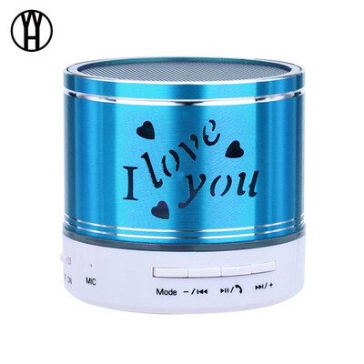 

WH S41U Outdoor Metal LED Card Mini Wireless Bluetooth Speaker for xiaomi samsung huawei iphone