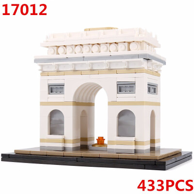 

Lepin 17012 French Arc de Triomphe Legoing 21036 Model Building Blocks Bricks DIY Toys Gift