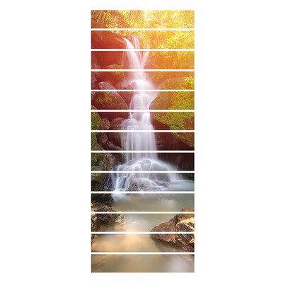 

13 PcsSet 3D Stair Sticker DIY Steps Sticker Wall Decal Mural Wallpaper Removable Decals for Home Decor