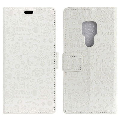 

MOONCASE Huawei Mate 20 Little Witch Leather Case - White