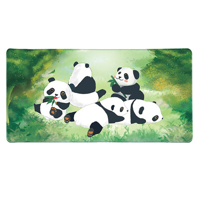

KUMISUO mouse pad self-supporting large large mouse pad P1 table mat Panda 8004003MM thickening lock game pad office mouse pad