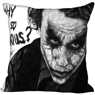 

Joker Pillow Case High Quality New Years Pillowcase Wedding Decorative Pillow Cover Gift For Children 35x35CM