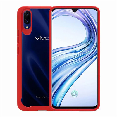 

Goowiiz Phone Case For VIVO X23 Luxury HD Clear Acrylic TPU Silicone Prevent falling Full protection
