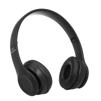 

P47 Wireless Bluetooth 41 Headphones Foldable Over Ear Headset 35mm Muisc Earphone FM Radio TF Card Slot Hands-free w Mic