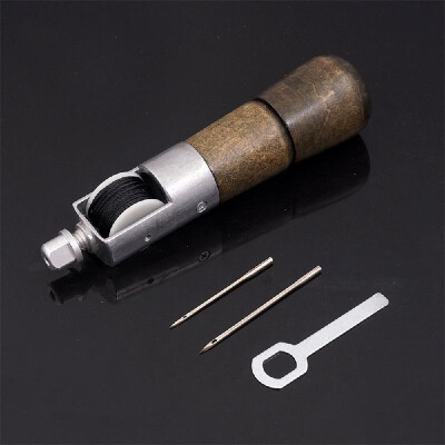 

Professional Leather Hand Stitching Tools DIY Sewing Awl Stitcher Repair Kit Belt Strips Shoemaker Kit