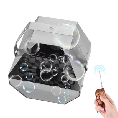 

Compact Size Automatic Bubble Machine with Wireless Remote Control for Wedding Birthday Party Live Concert DJ Bar KTV Stage Effect