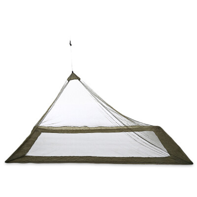 

Outdoor Compact Lightweight Tent Mosquito Net Canopy for Single Camping Bed