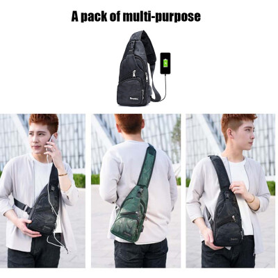 

Portable Mens Chest Bag Outside Leisure Travel Cycling Multi-functional Couples Small Bags Mini Messenger Bag