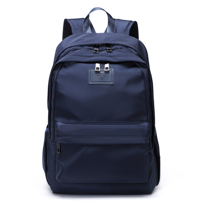 

Ninth City VNINE backpack male Korean version of the trend of 14-inch laptop bag large&medium students casual bag VD8BV32925J silver gray
