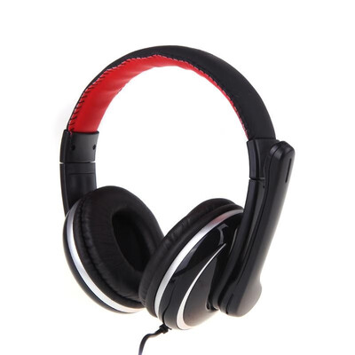 

OVLENG OV-Q6 USB Stereo Headphone Headset Microphone Mic for Laptop PC Computer