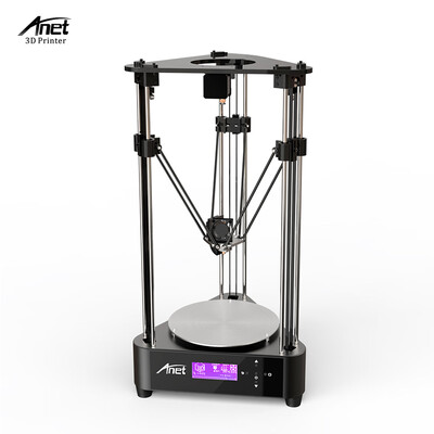 

Anet A4 Delta 3D DIY Printer Kit Printing Size φ200 210mm Tripod Integrated Machine Box High Precision Stability Easy to Assembl