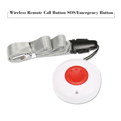 

Wireless Remote Call Button SOSEmergency Button 433MHz Caregiver Pager for BedChairFloor Mat Fall Alarm Patient Elderly Disable