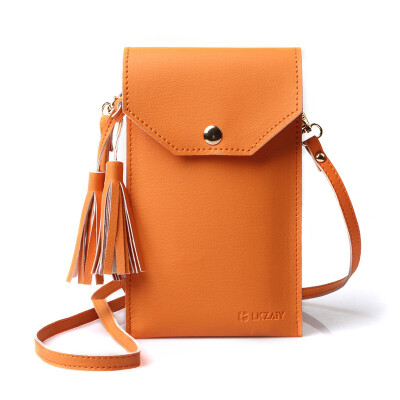 

Cell Phone Purse PU Leather Cross body Bag Touch Screen Phone Wallet Bags Fits Phones 62 Inch&Below