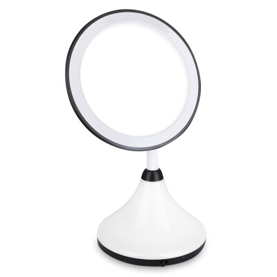 

Adjustable Countertop Rotating LED Touch Screen Makeup Mirror