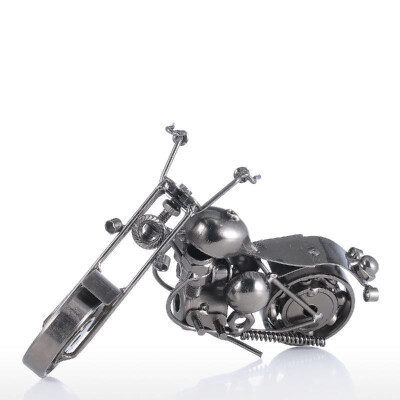 

Iron Art Motorcycle Tooarts Home Decoration Handicraft Metal Sculpture Modern Sculpture Crafts Artwork Gift