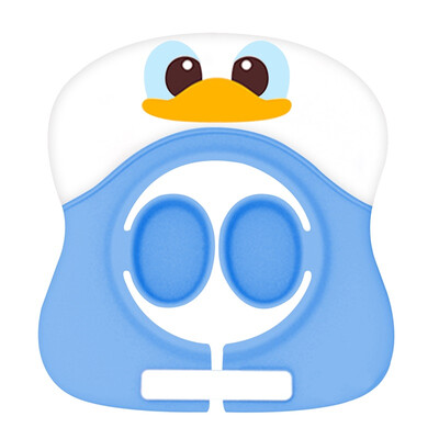 

Baby Jinshui infant shampoo cap shower cap waterproof ear protection children shampoo cap baby shower shampoo artifact adjustable blue duck baby supplies