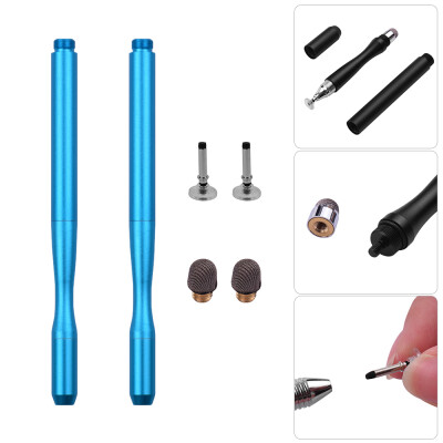 

Fine Point 2 in 1 Precision Stylus Pens with Fiber Tip&Disc Tip Universal Capacitive TouchScreens Stylus Pen for Cellphone Tab