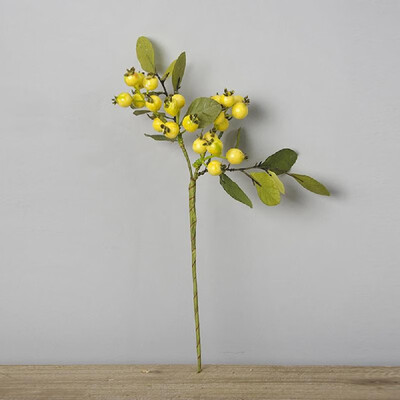 

Factory direct Guangzhou simulation bouquet wholesale Forest 2 twig pomegranate berry home decoration fake flower wedding flower p