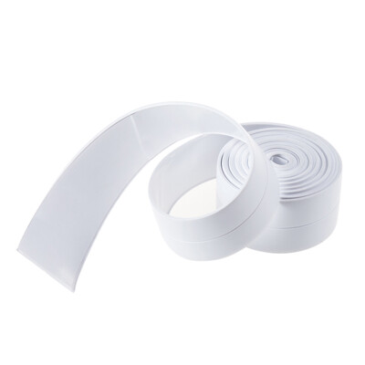 

Kitchen Sink Bathroom Waterproof Mouldproof Sealing Tape Tailorable Wall Corner Stickers Adhesive Belt Home Decoration