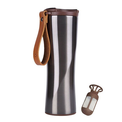 

Xiaomi KissKissFish MOKA Smart Coffee Cup Travel Mug Stainless Steel with OLED Touch Screen Temperature Display 430ml Portable Xi