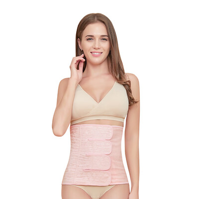 

Jia Yunbao postpartum abdomen with pregnant women support stomach with caesarean section to produce universal gauze maternal binding band cherry powder M