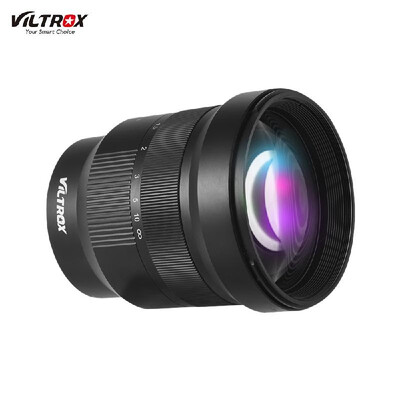 

Viltrox PFU RBMH 85mm F18 Large Aperture Full Frame Manual Focus Prime Lens Fixed Focus Lens for Sony E-Mount Camera NEX-5N A9 A7