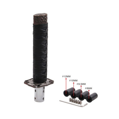 

Universal Gear Shift Knob Shifter Katana Metal BlackRed 15cm Samurai Sword