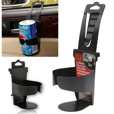 

NEW Universal Vehicle Car Truck Door Mount Drink Bottle Cup Holder Stand Black