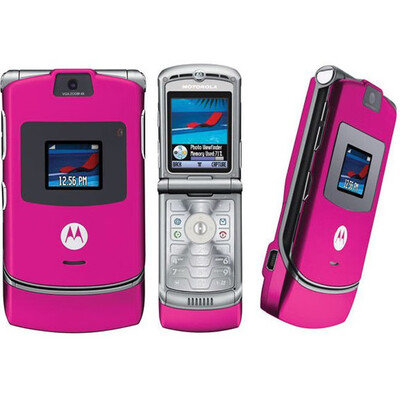

Original Motorola V3 Colorful Full Set