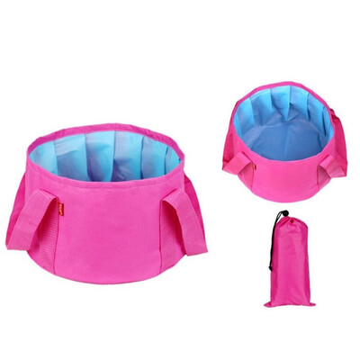 

125L Ultra portable folding basin foot soaking basin wash bucket outdoor travel camping fishing can be filled with hot water