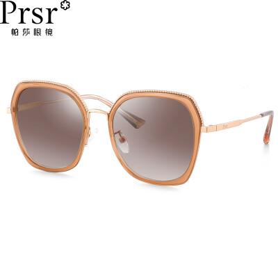 

Psr sunglasses female 2019 new round face big frame retro fashion glasses Harajuku style sunglasses women tide PS3003-T tea tea