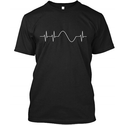 

Electrical Engineers Heartbeat Tshirt - Hanes Tagless Tee