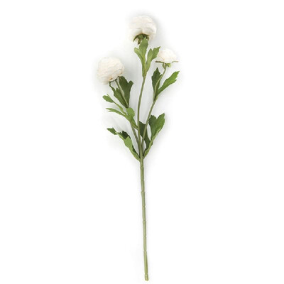 

Simulation flower artificial fake flower European mini three small dew lotus diy wedding plant wall home office mall